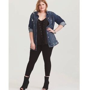 Torrid Sophie Lace Up Swing Cami